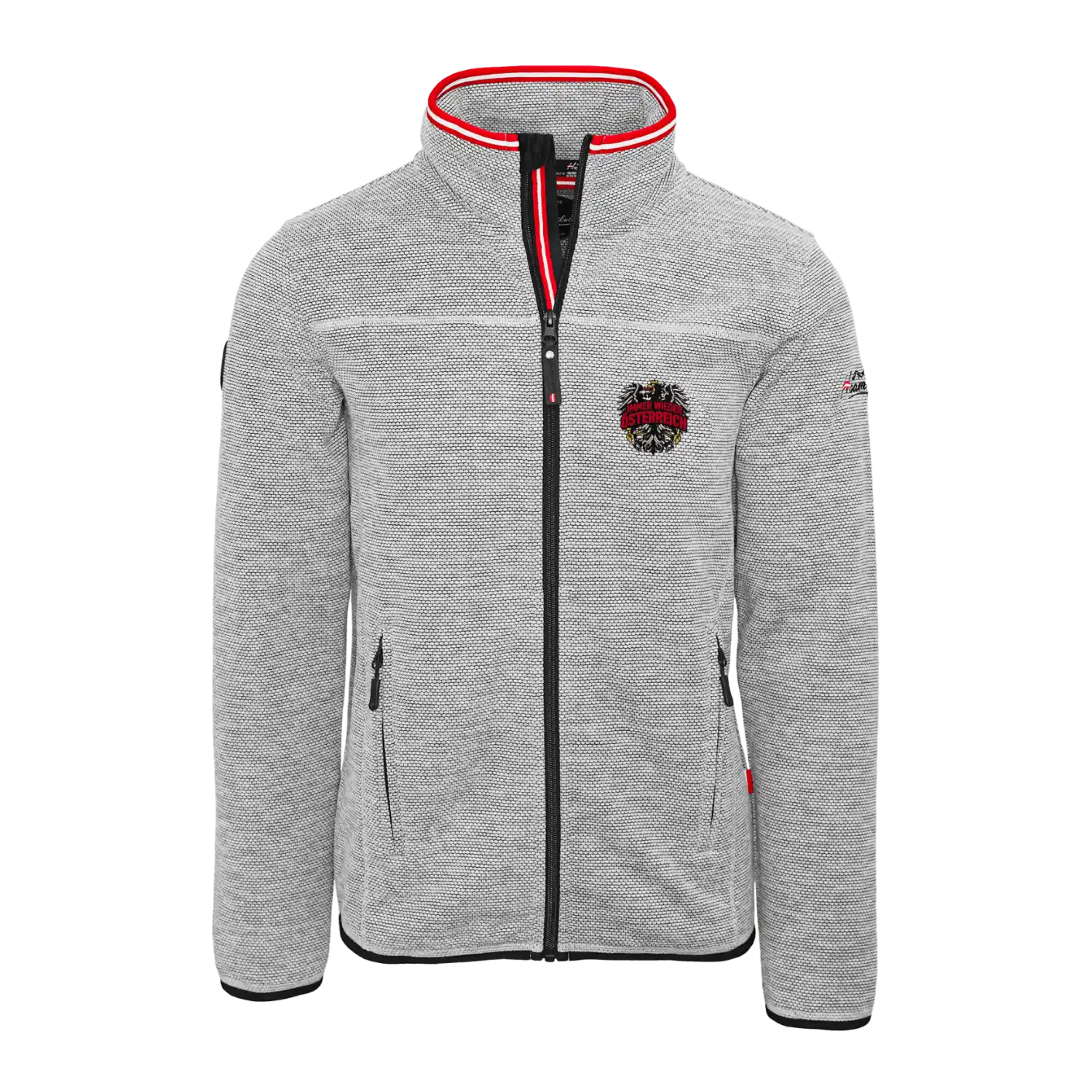 Immer wieder Österreich Kultjacke ohne Kapuze - Dobby Fleece