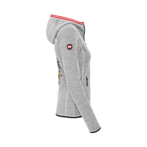 Österreich Kultjacke mit Kapuze - Dobby Fleece