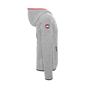 Österreich Adler Kultjacke mit Kapuze - Dobby Fleece