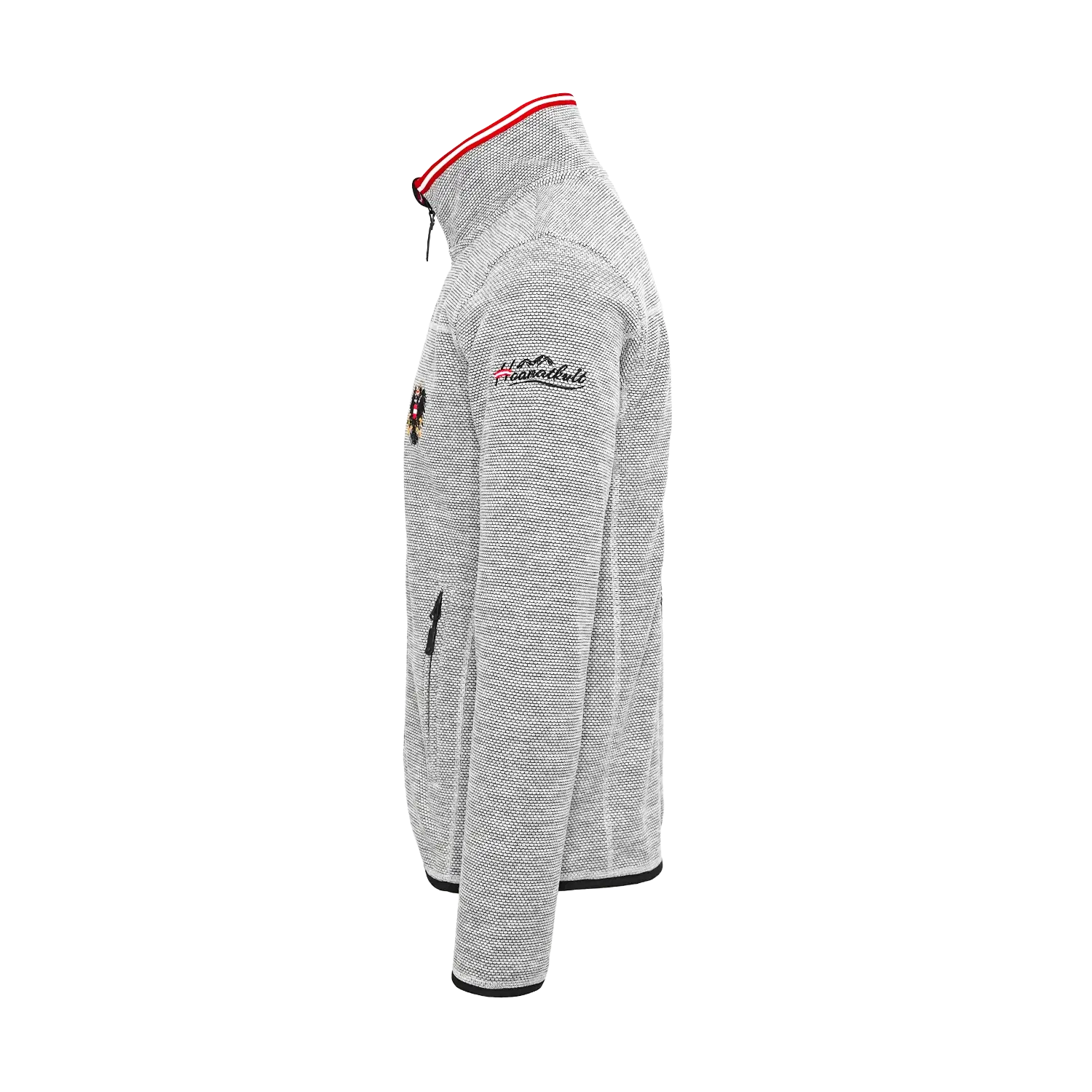 Immer wieder Österreich Kultjacke ohne Kapuze - Dobby Fleece