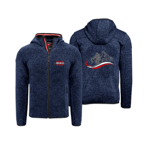 Kultjacke mit Kapuze - Austria Ski rot