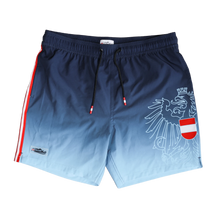 Dunkelblaue Herren Badehose #Farbe_Dunkelblau/Hellblau