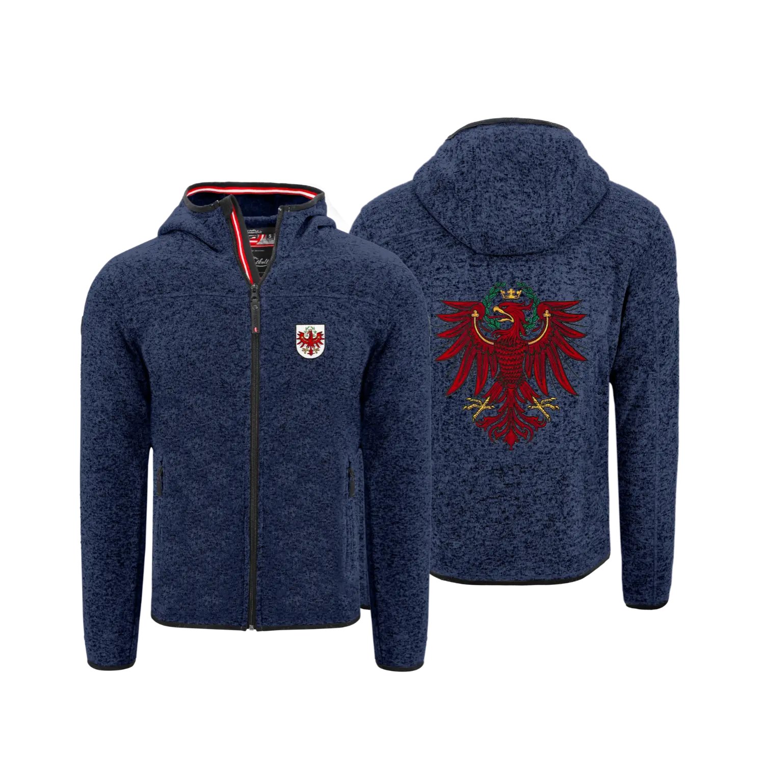 Tirol Kultjacke mit Kapuze - Das Original