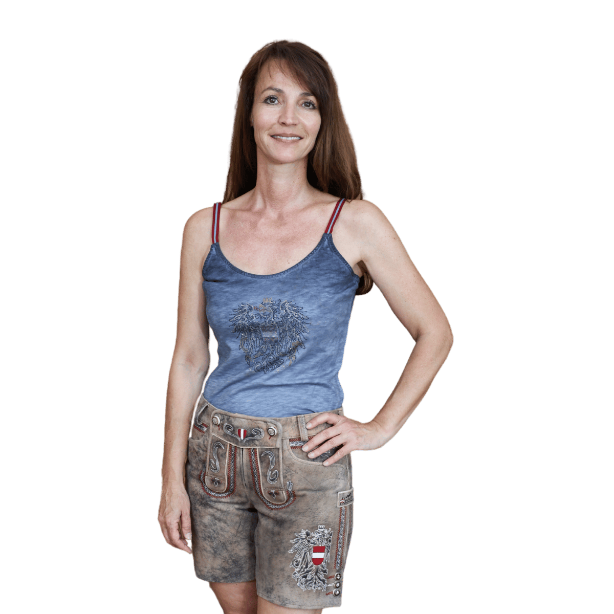 Österreich Glitzer Tanktop