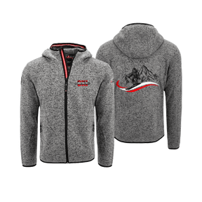 Kultjacke mit Kapuze - Austria Ski rot