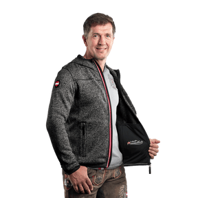 Tirol Kultjacke mit Kapuze - Das Original