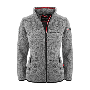Dunkelgraue Kultjacke ohne Kapuze Austrian Girl