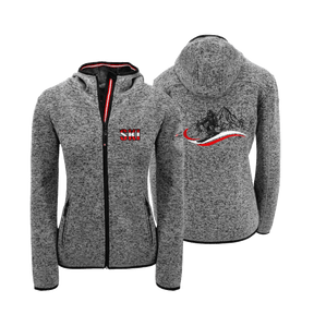 Kultjacke mit Kapuze - Ski rot-weiss-rot