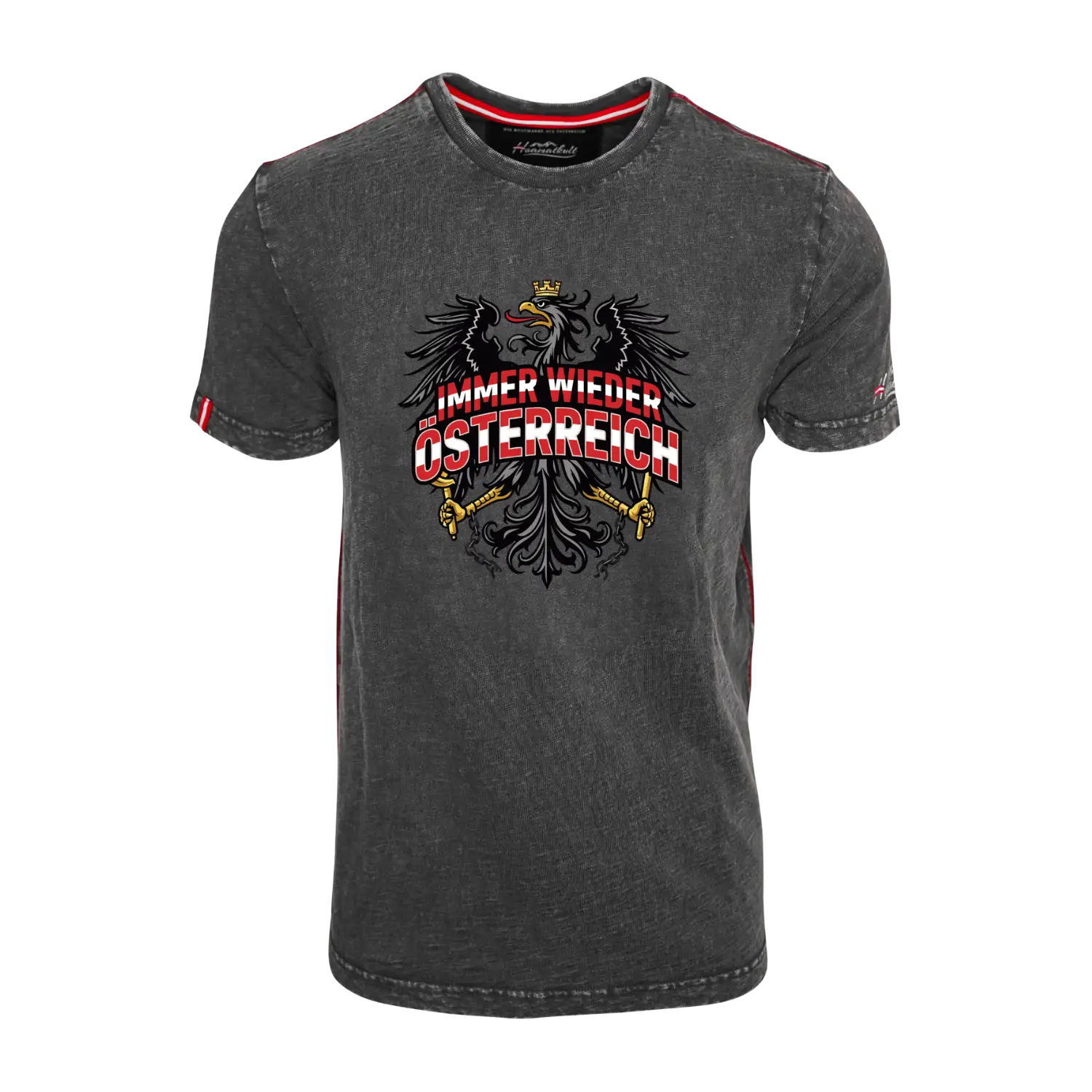 Immer wieder Österreich Kult T-Shirt - Dunkelgrau