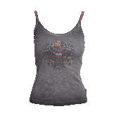 Dunkelgraues Österreich Glitzer Tanktop