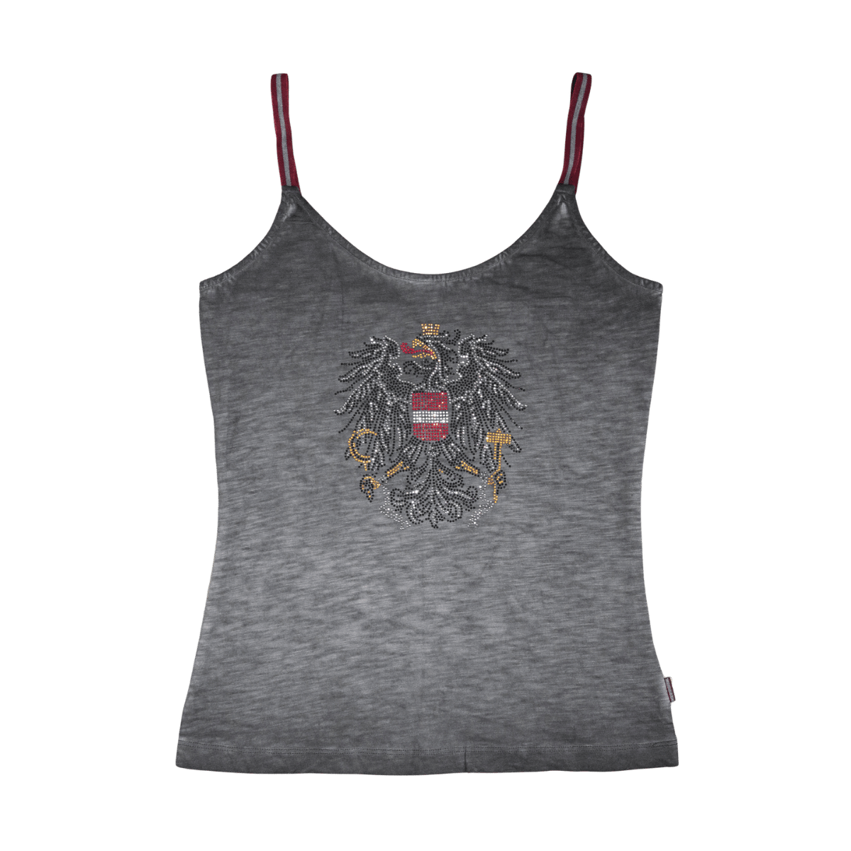 Dunkelgraues Österreich Tanktop Damen