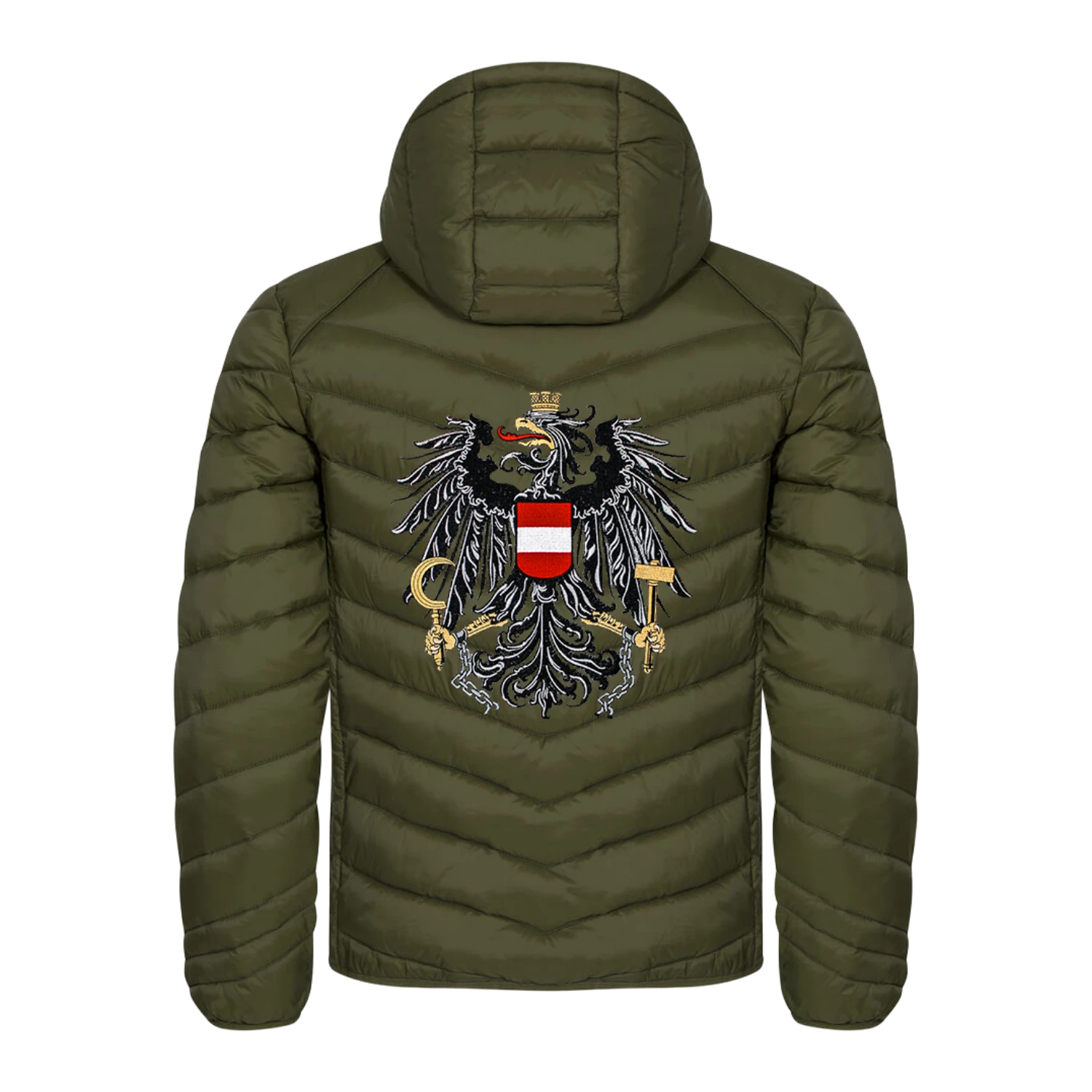 Österreich Adler Steppjacke