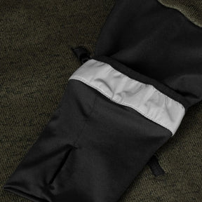 Hirsch Kultjacke Softshell-Fleece - Dunkelgrün