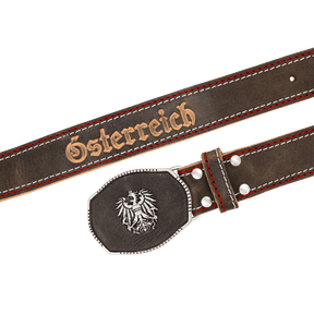 Echtleder Gürtel für Lederhose Österreich
