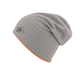 Edelweiß Beanie grau Hoamatkult #Farbe_Grau