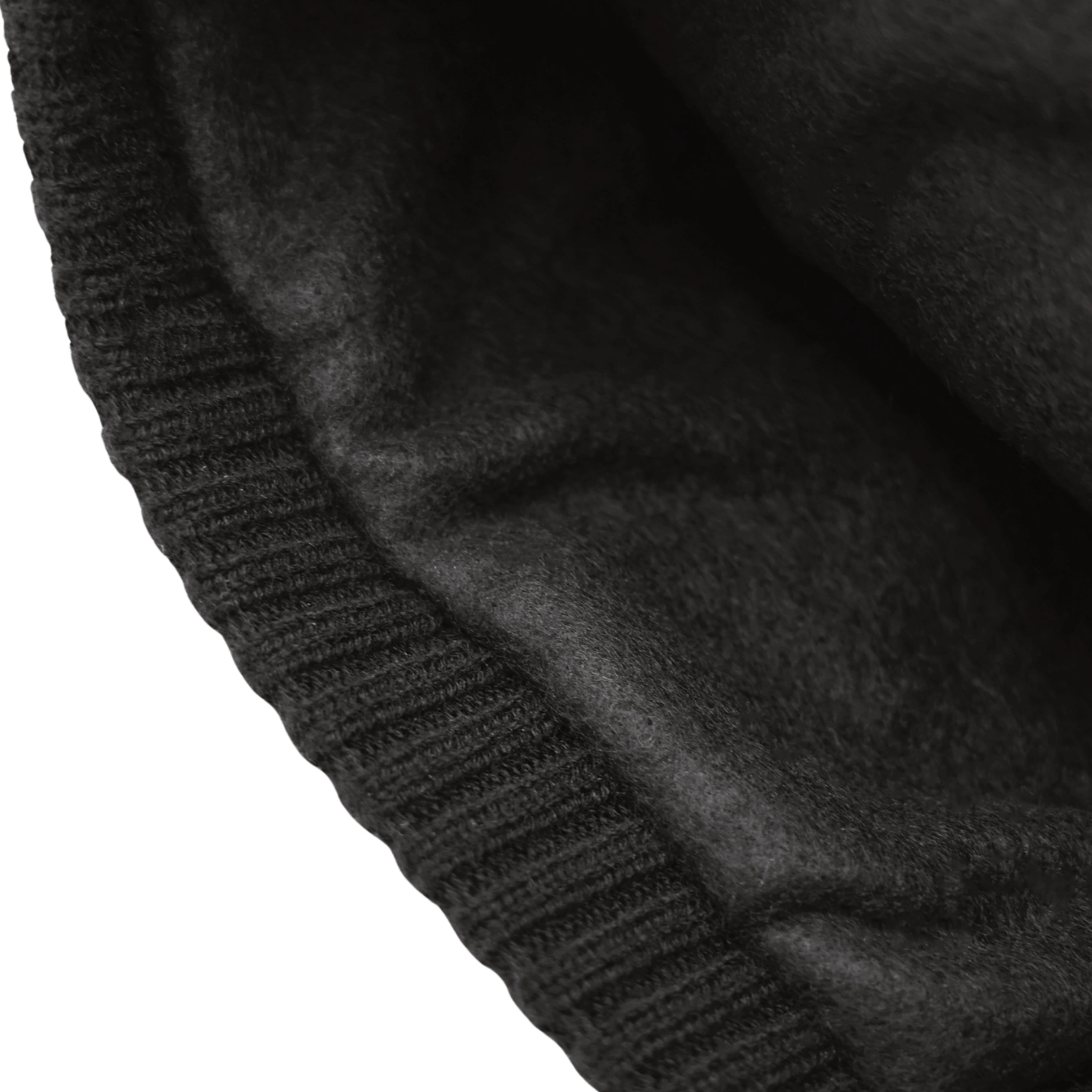 Flauschige Wintermütze Hoamatkult #Farbe_Schwarz
