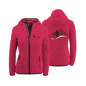 Kultjacke mit Kapuze - Skifahrer