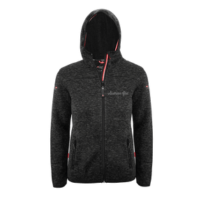 Fleece Jacke für Damen schwarz Austrian Girl