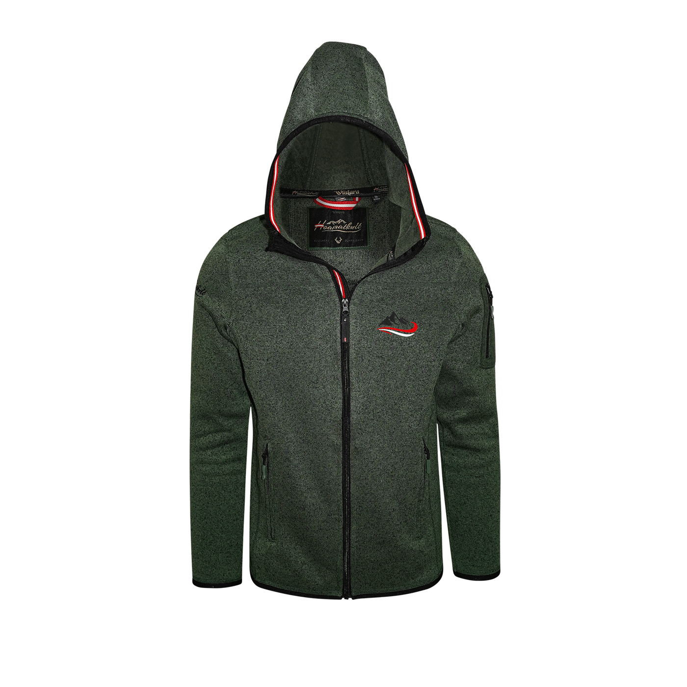 Kultjacke mit Kapuze - "Ski-Edition"