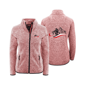 Fleece Ski Weste Damen rosa