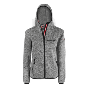 Fleece Weste für Damen Austrian Girl dunkelgrau