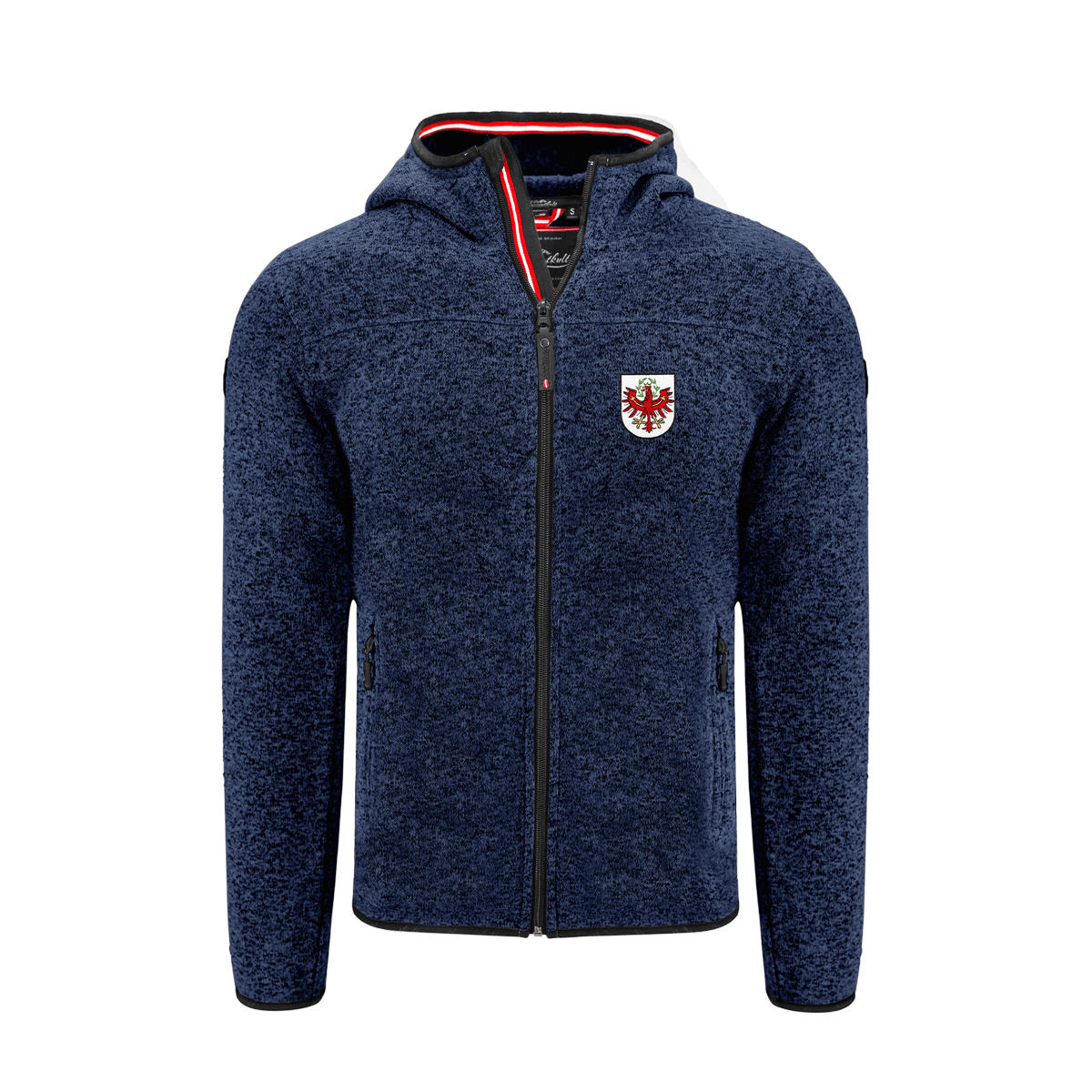 Tirol Kultjacke mit Kapuze - Das Original