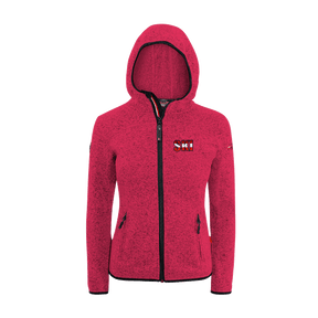 Kultjacke mit Kapuze - Ski rot-weiss-rot