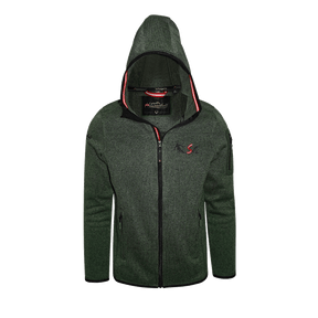 Kultjacke mit Kapuze - Skifahrer