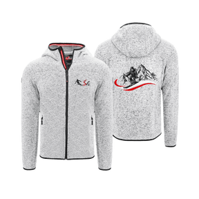 Kultjacke mit Kapuze - Skifahrer