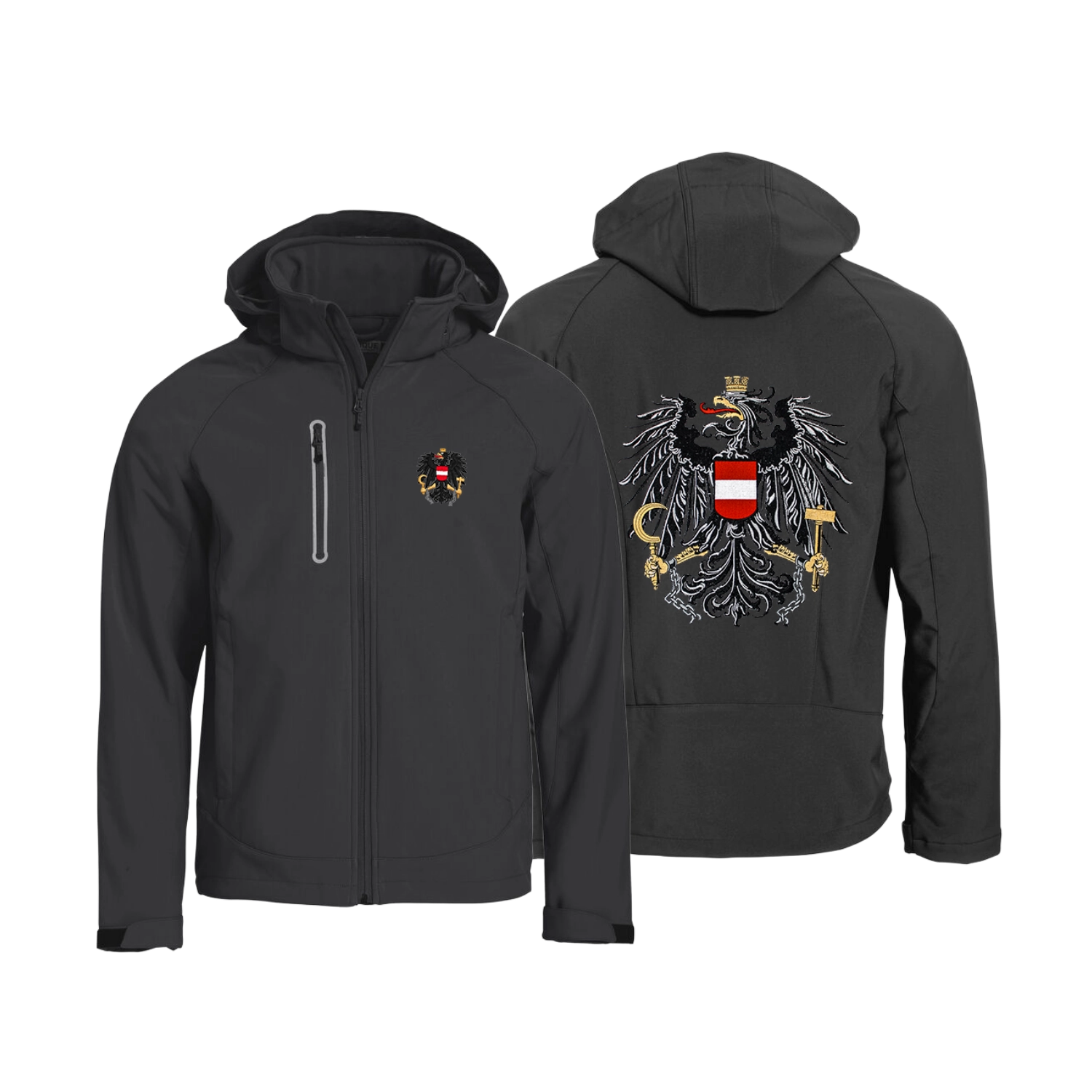 Österreich Adler Softshelljacke