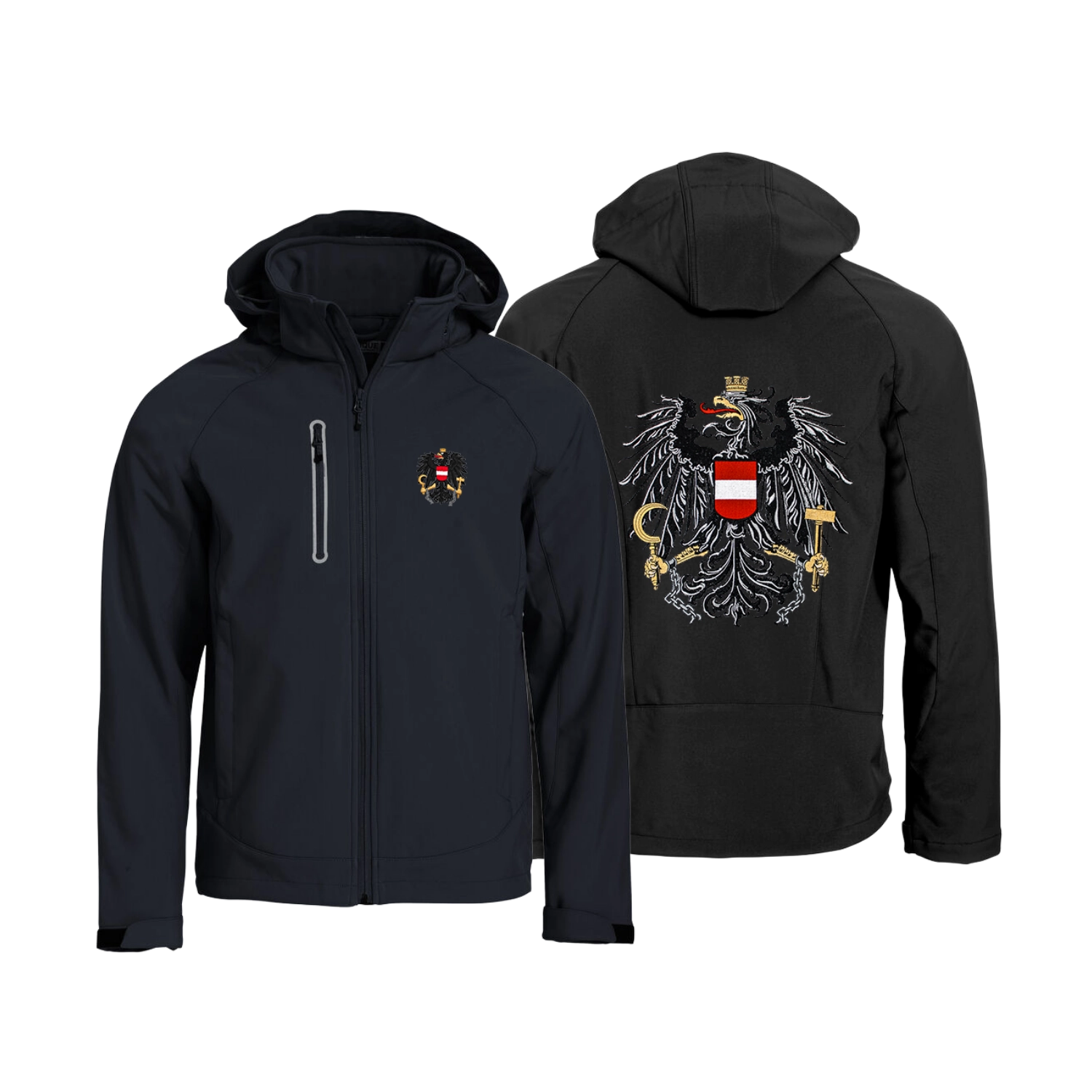 Österreich Adler Softshelljacke