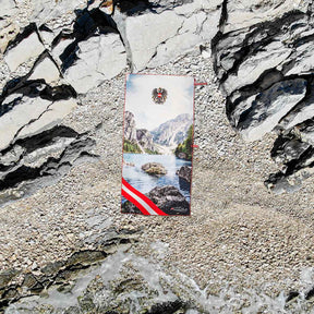 Gebirgssee Badetuch - Mikrofaser XXL
