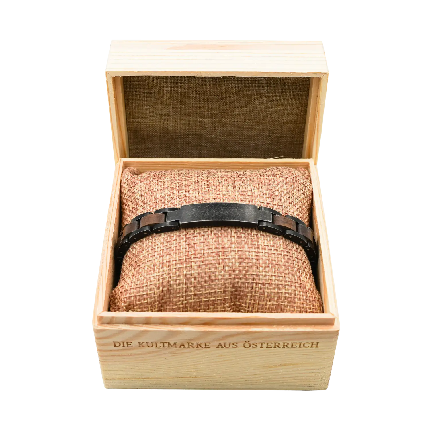 Geschenk Armband Naturholz Walnuss Hoamatkult