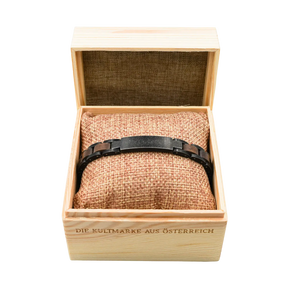 Geschenk Armband Naturholz Walnuss Hoamatkult