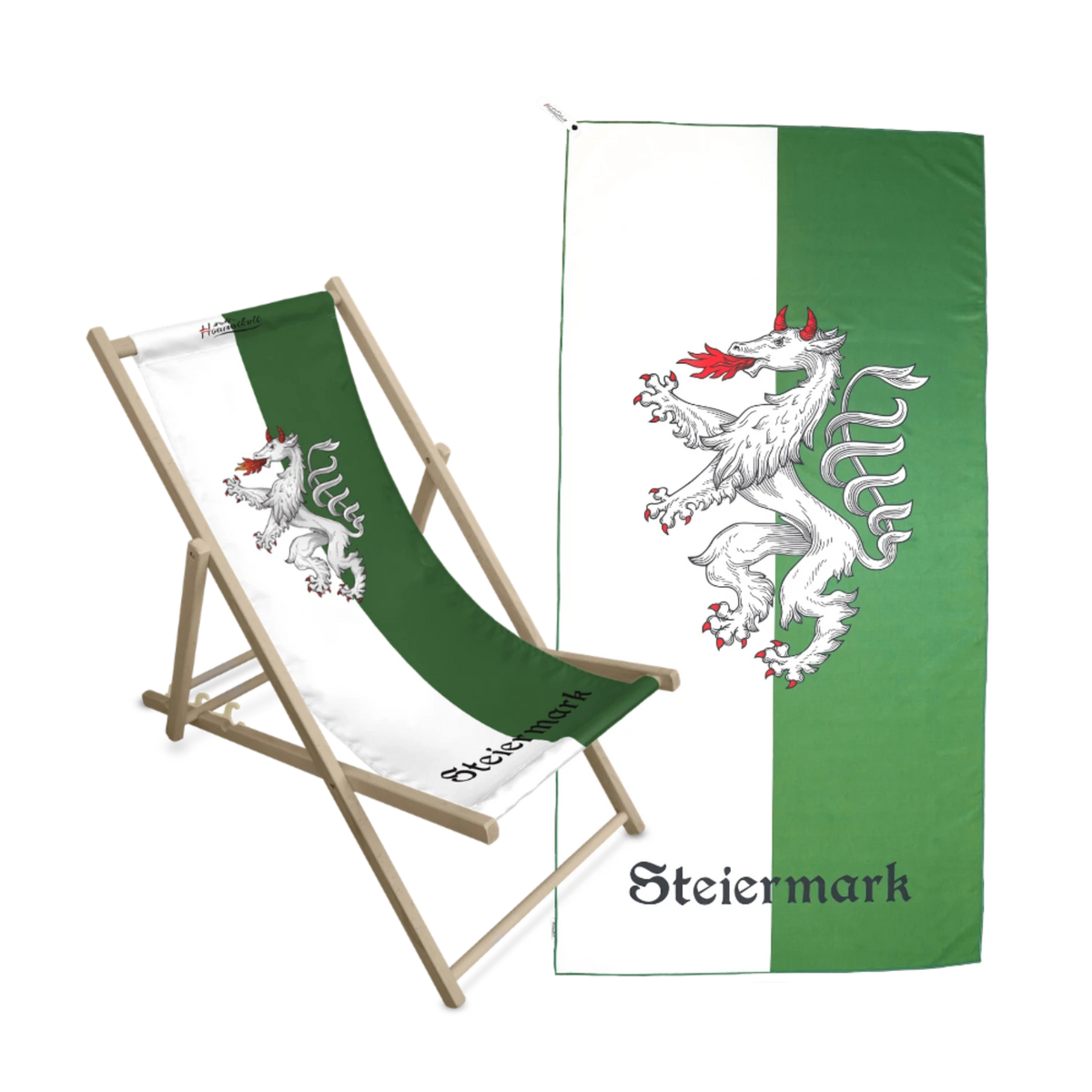 Geschenkpaket Liegestuhl Badetuch Steiermark