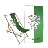 Geschenkpaket Liegestuhl Badetuch Steiermark