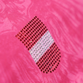 Glitzer T-Shirt Damen Detail