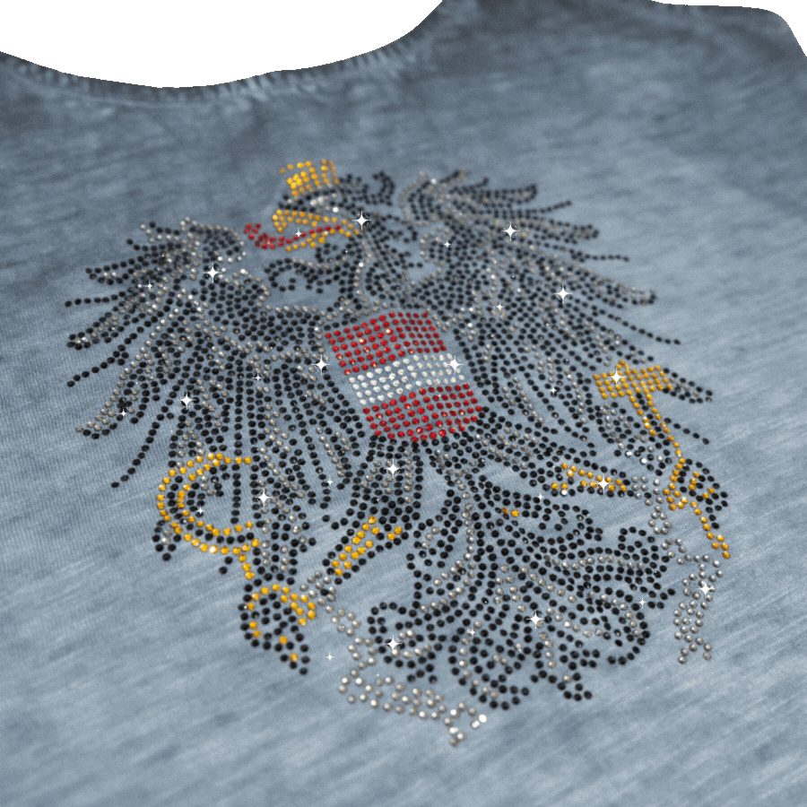 Österreich Glitzer Tanktop