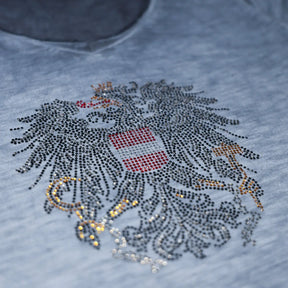 Österreich Adler Glitzer T-Shirt