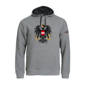 Österreich Adler Hoodie (Stick)