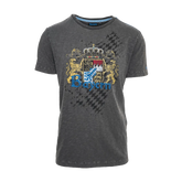 Graues Herren T-Shirt Bayern Motiv