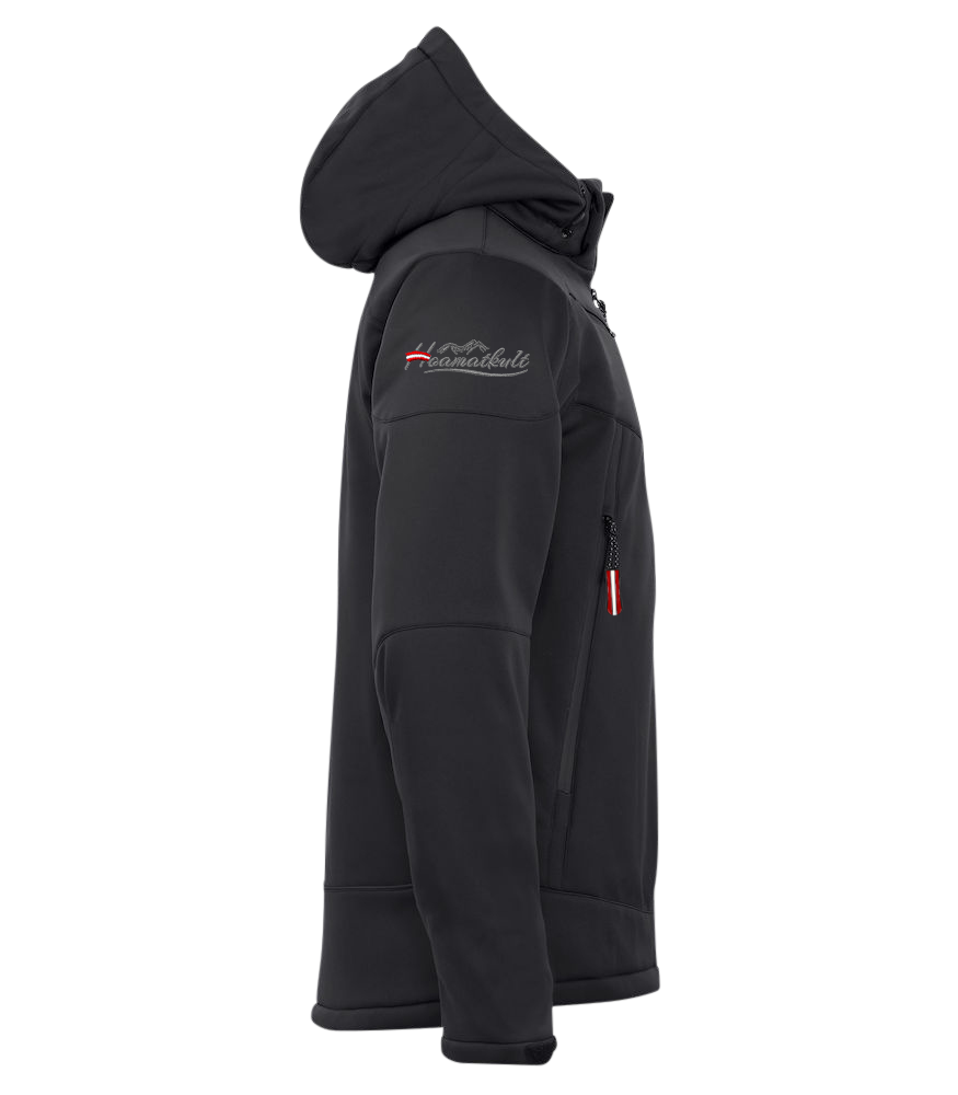 Österreich Adler Ski & Winterjacke - schwarz