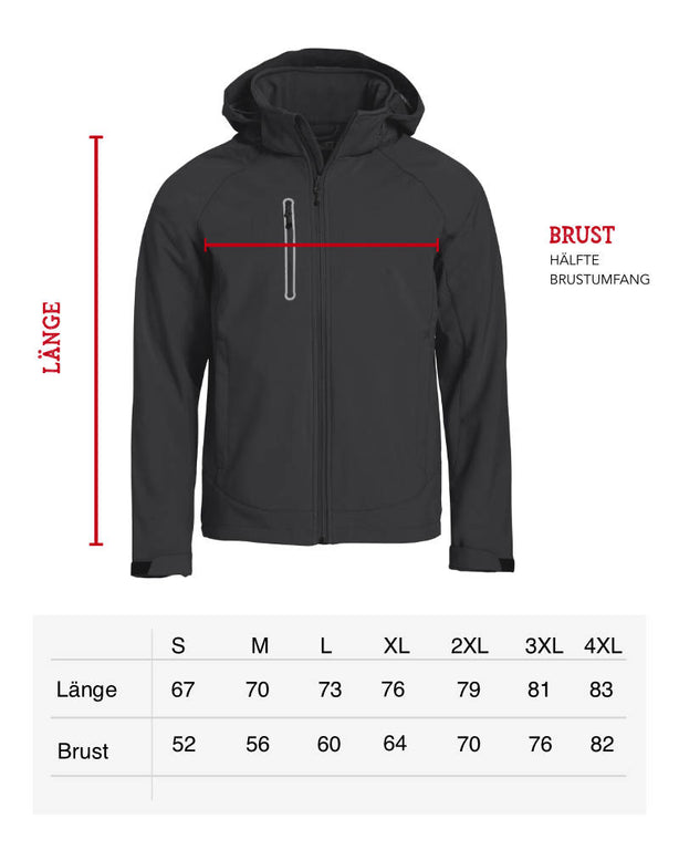 Österreich Adler Softshelljacke