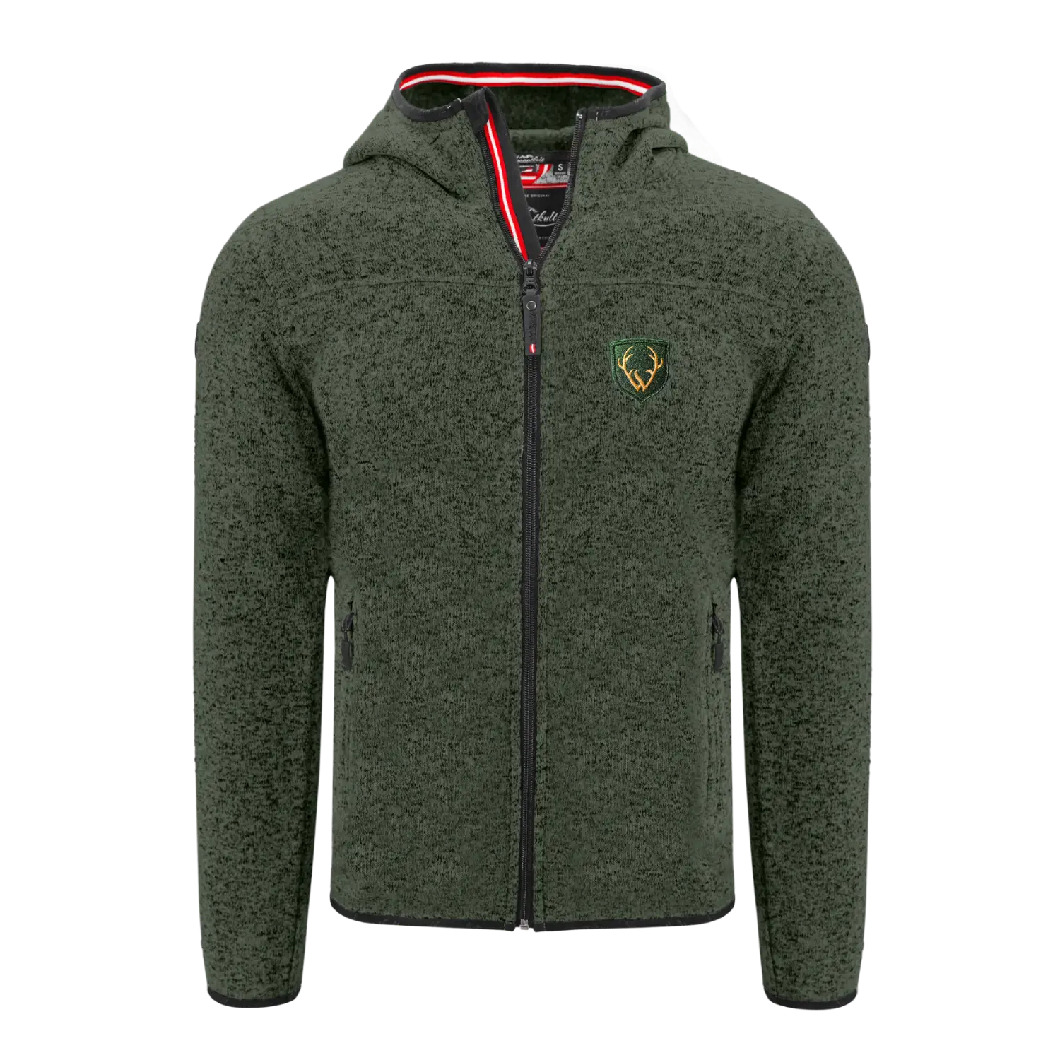 Hirsch Kultjacke mit Kapuze - Das Original