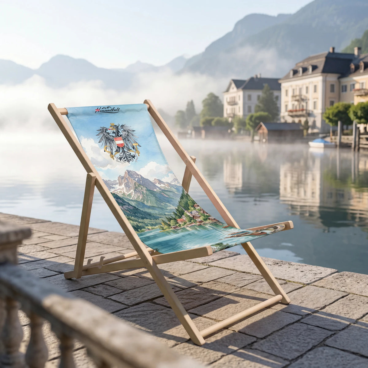 Hallstatt Liegestuhl Hoamatkult