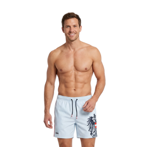 Kombo Deal - Badehose, T-Shirt und Badetuch - Hellblau