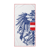 Hellblaues Badetuch Österreich Adler #Farbe_Hellblau