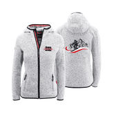 Hellgraue Austria Ski Fleece Weste für Damen #Farbe_Hellgrau