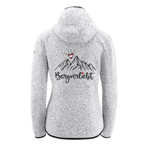 Hellgraue Bergverliebt Kultjacke für Damen