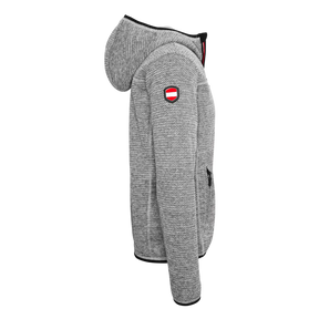Berg Kultjacke mit Kapuze - Strickoptik